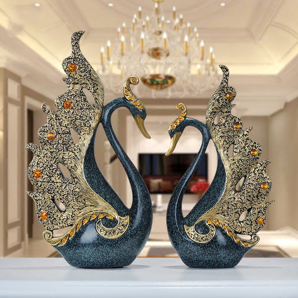 Swan Ornament Home Decoration
