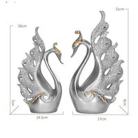 Swan Ornament Home Decoration