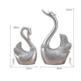 Swan Ornament Home Decoration