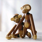 Decoration Cute Puzzle Wooden Monkey Toys