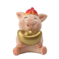 Pig Auspicious Decoration Cartoon Resin Cartoon Desktop