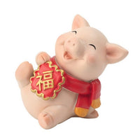 Pig Auspicious Decoration Cartoon Resin Cartoon Desktop